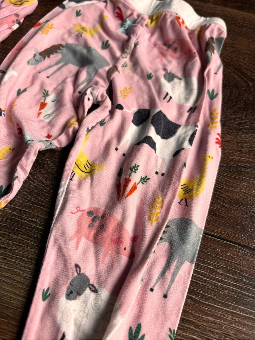 Little Sleepies Farm Bamboo Pajama Set